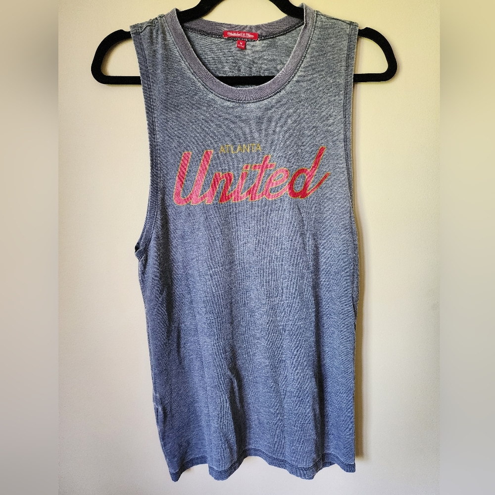 Brand New Mitchell & Ness MLS Atlanta United FC Women's Tank Top